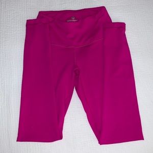 90 Degree Hot Pink Leggings